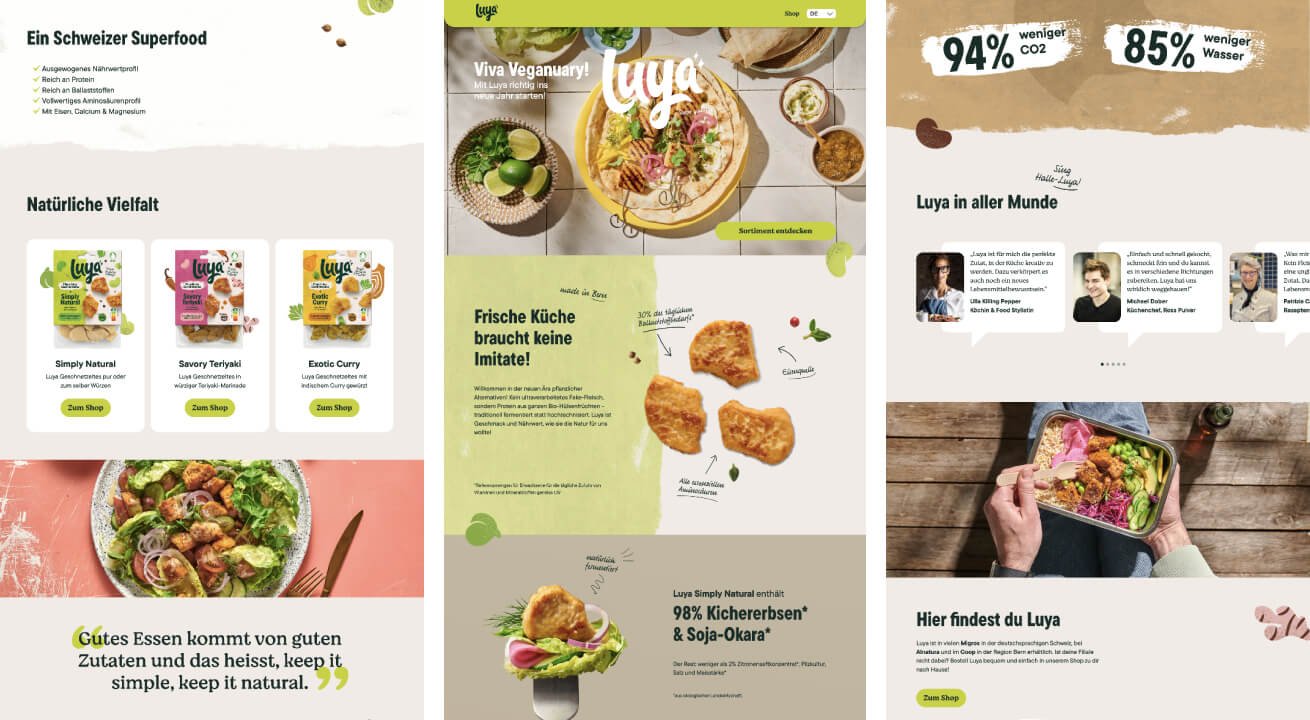 Luya-Dribble-Landing-Page